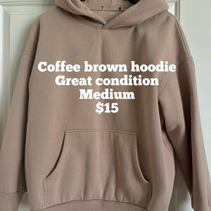 Coffee Brown Hoodie
